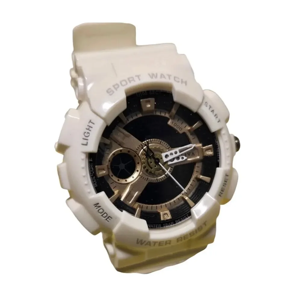 Activa Pixel X Invicta White Digital Unisex Sport Watch 50mm (ACW499-006)